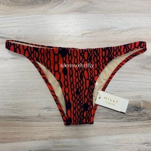 NWT Milly Cabana Mediterranean Cut Bikini Bottoms